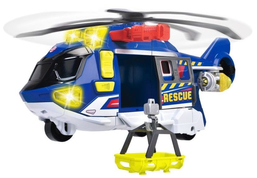 DICKIE Záchranárska helikoptéra 39 cm, svetlo, zvuk